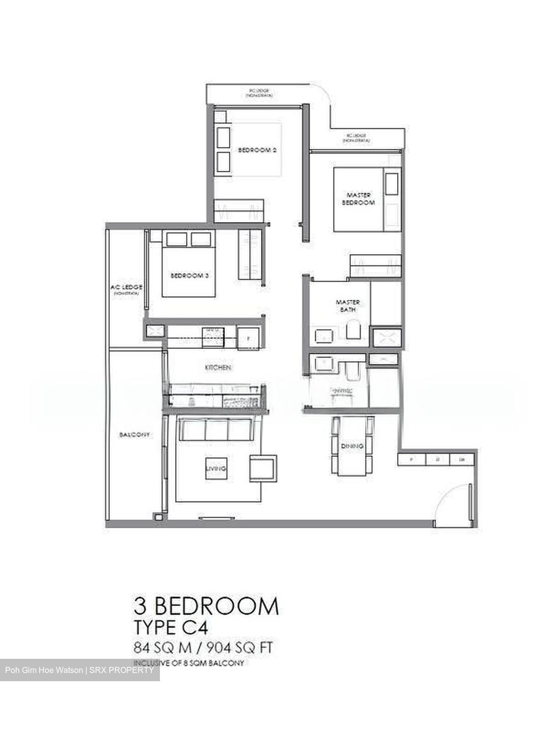 River Modern (D9), Apartment #617182451